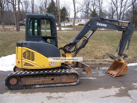 50 mini excavator|john deere 50 d excavator.